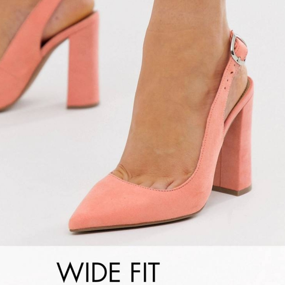 Peach wide fit size 39